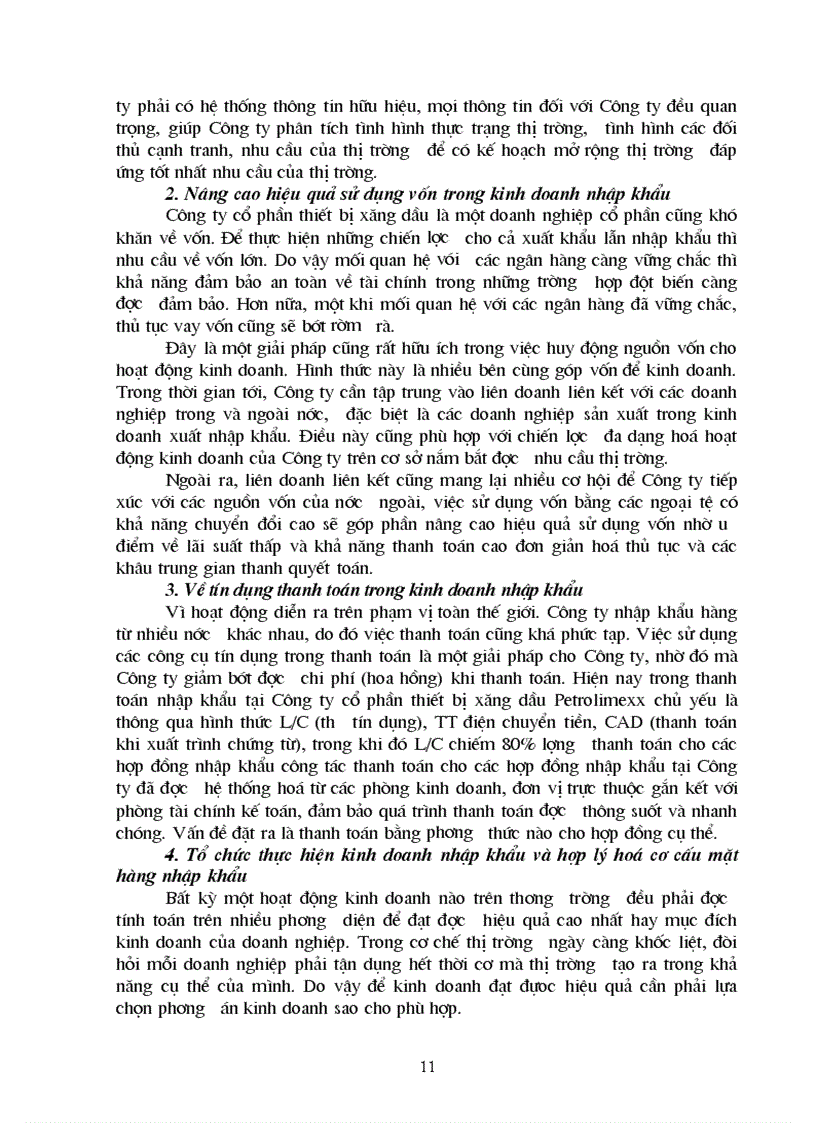 image for page Tình hình kinh doanh nhập khẩu hàng hoá tại công ty cổ phần thiết bị xăng dầu petrolimex