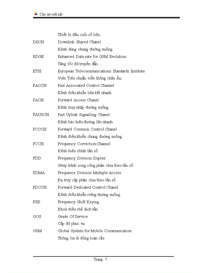 image for page Giới thiệu hệ thống thông tin di động GSM và Công nghệ di động thế hệ ba W CDMA