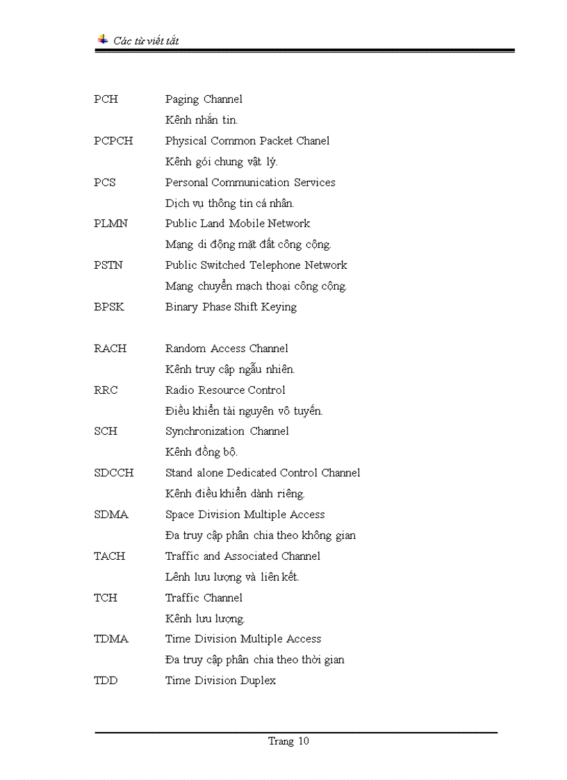 image for page Giới thiệu hệ thống thông tin di động GSM và Công nghệ di động thế hệ ba W CDMA