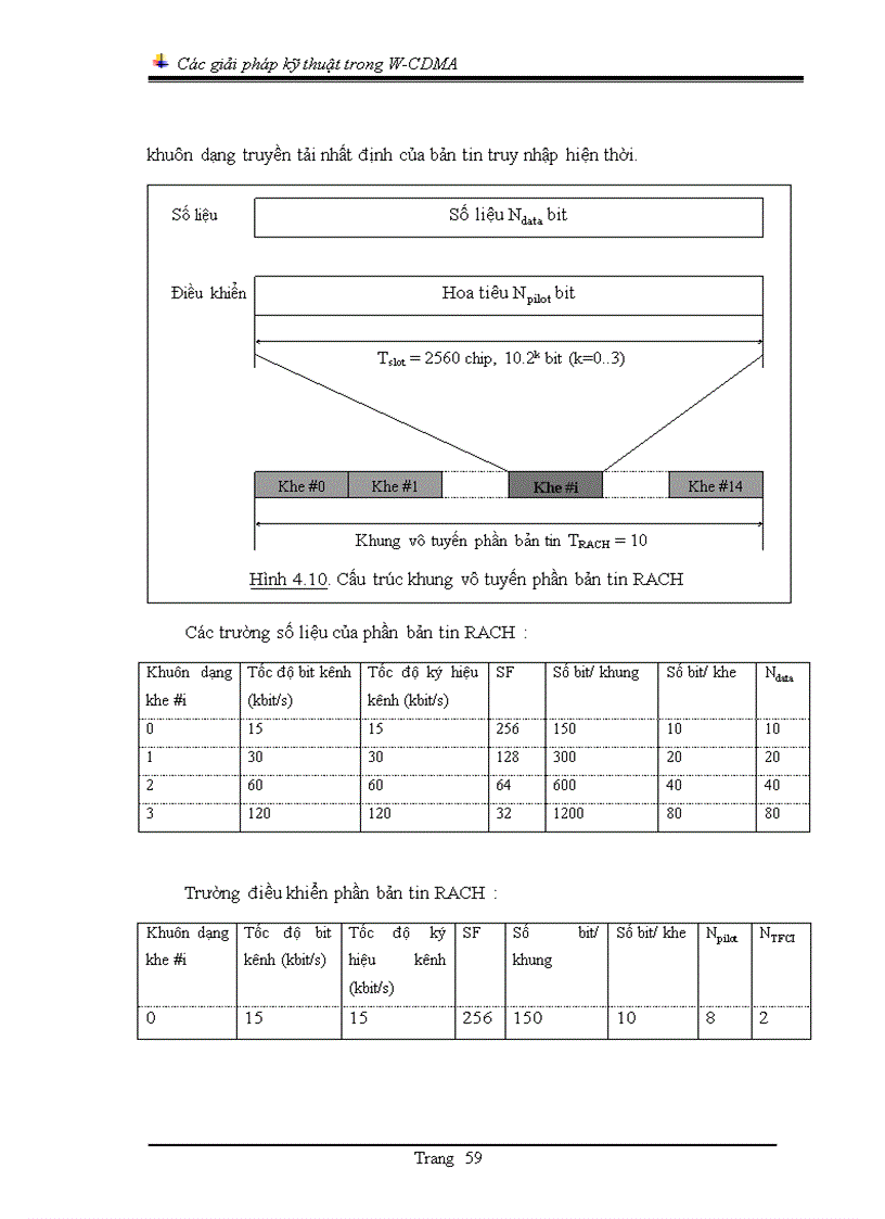 image for page Giới thiệu hệ thống thông tin di động GSM và Công nghệ di động thế hệ ba W CDMA
