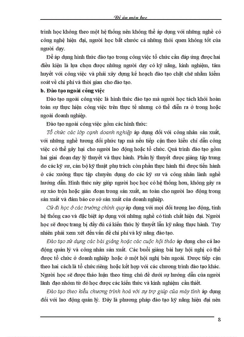 image for page Đào tạo nguồn nhân lực trong tổ chức