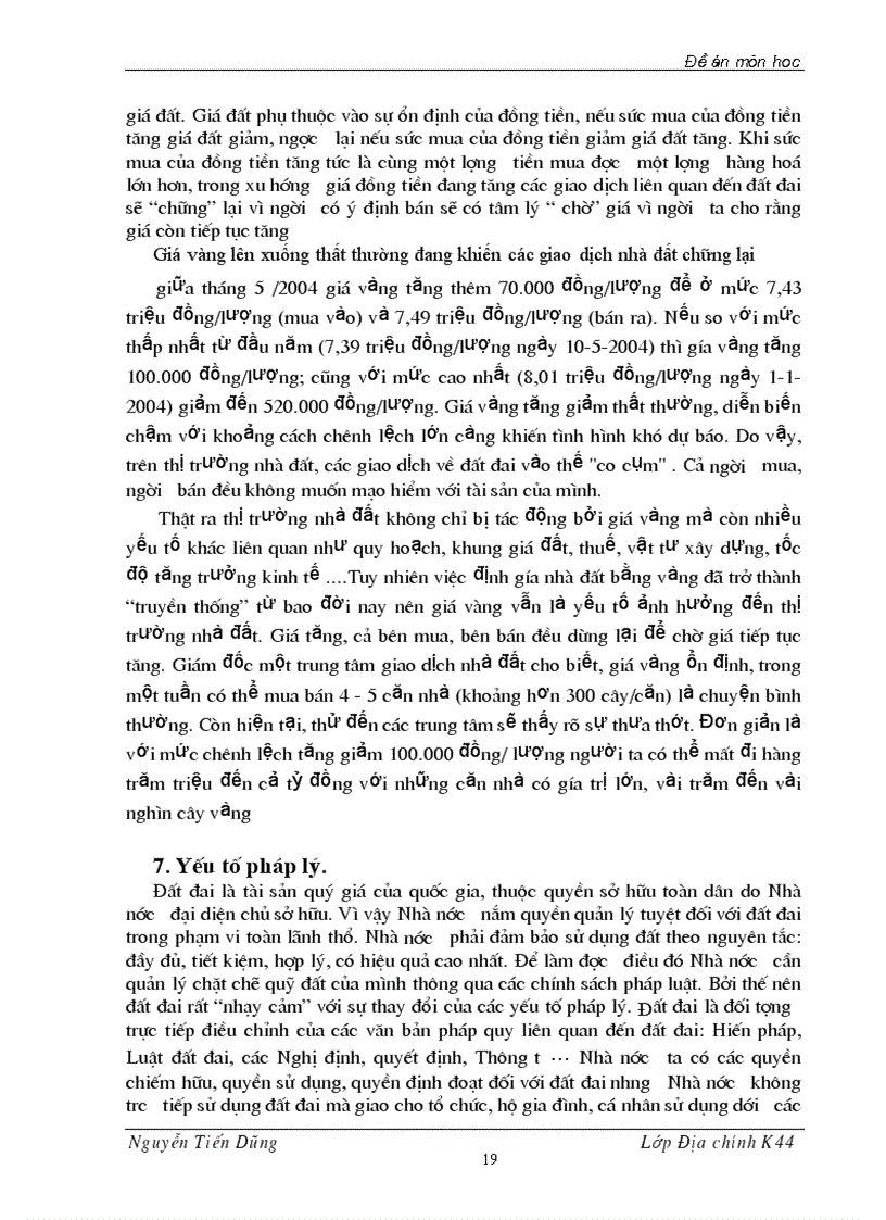 image for page Những nhân tố ảnh hưởng đến giá đất