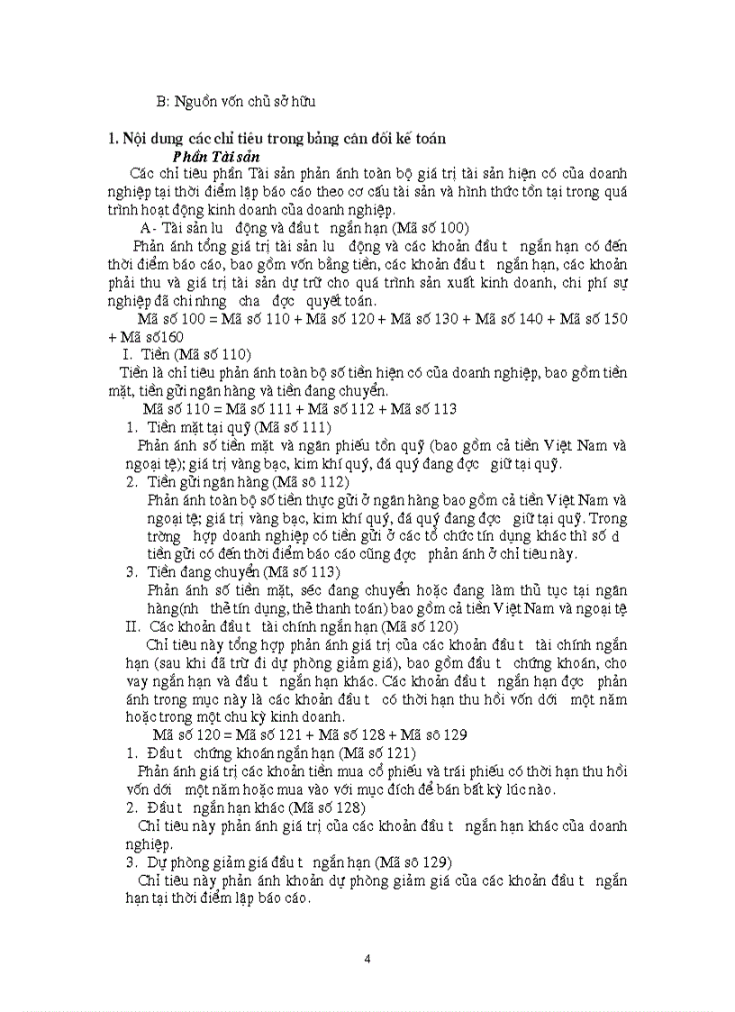 image for page Tổng quan về bảng cân đối kế toán