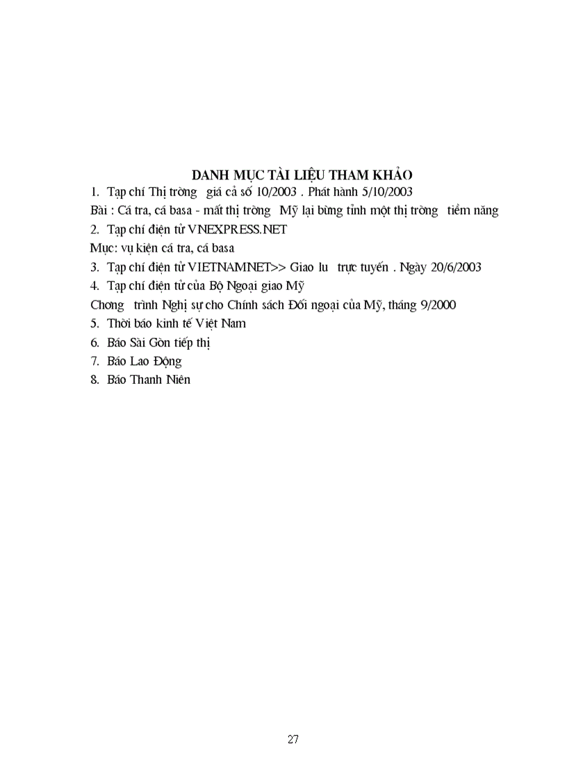 image for page Vận động hành lang trong vụ kiện cá tra cá basa