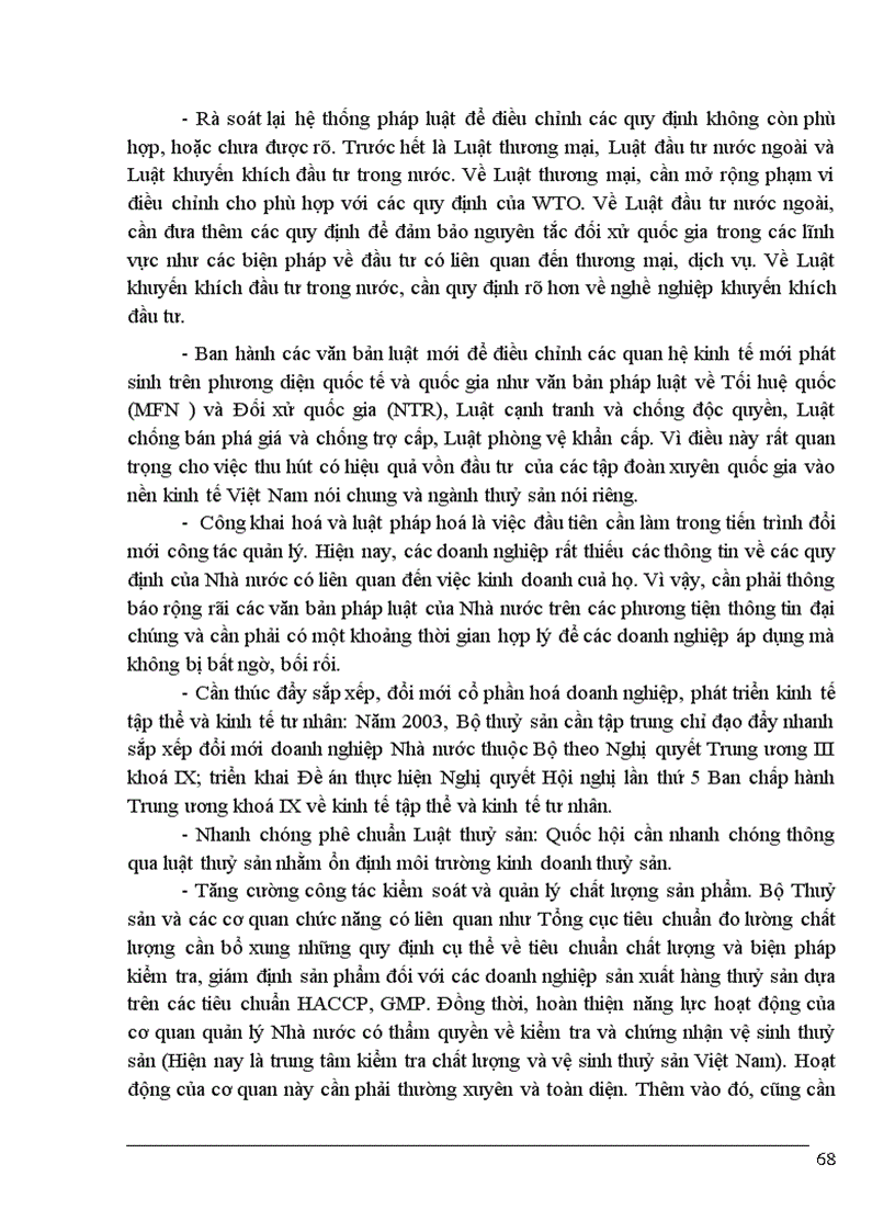 image for page Nghiên cứu những vấn đề lý luận và thực tiễn liên quan đến khả năng xuất khẩu thuỷ sản Việt Nam sang thị trường Mỹ