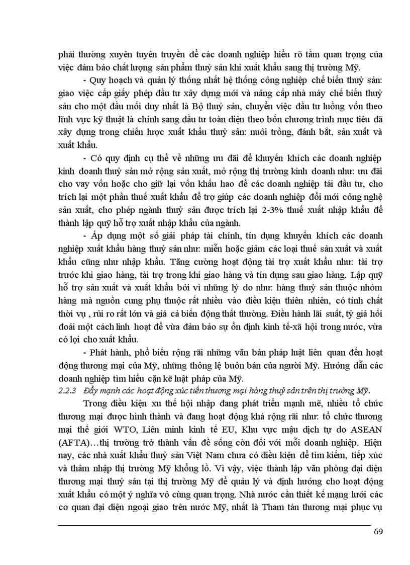 image for page Nghiên cứu những vấn đề lý luận và thực tiễn liên quan đến khả năng xuất khẩu thuỷ sản Việt Nam sang thị trường Mỹ