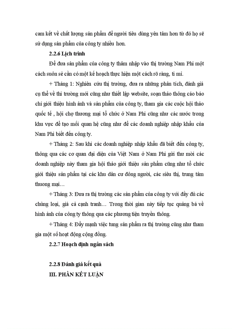 image for page PR cho việc xuất khẩu gạo ra thị trường Nam Phi của Tổng công ty lương thực Miền Nam