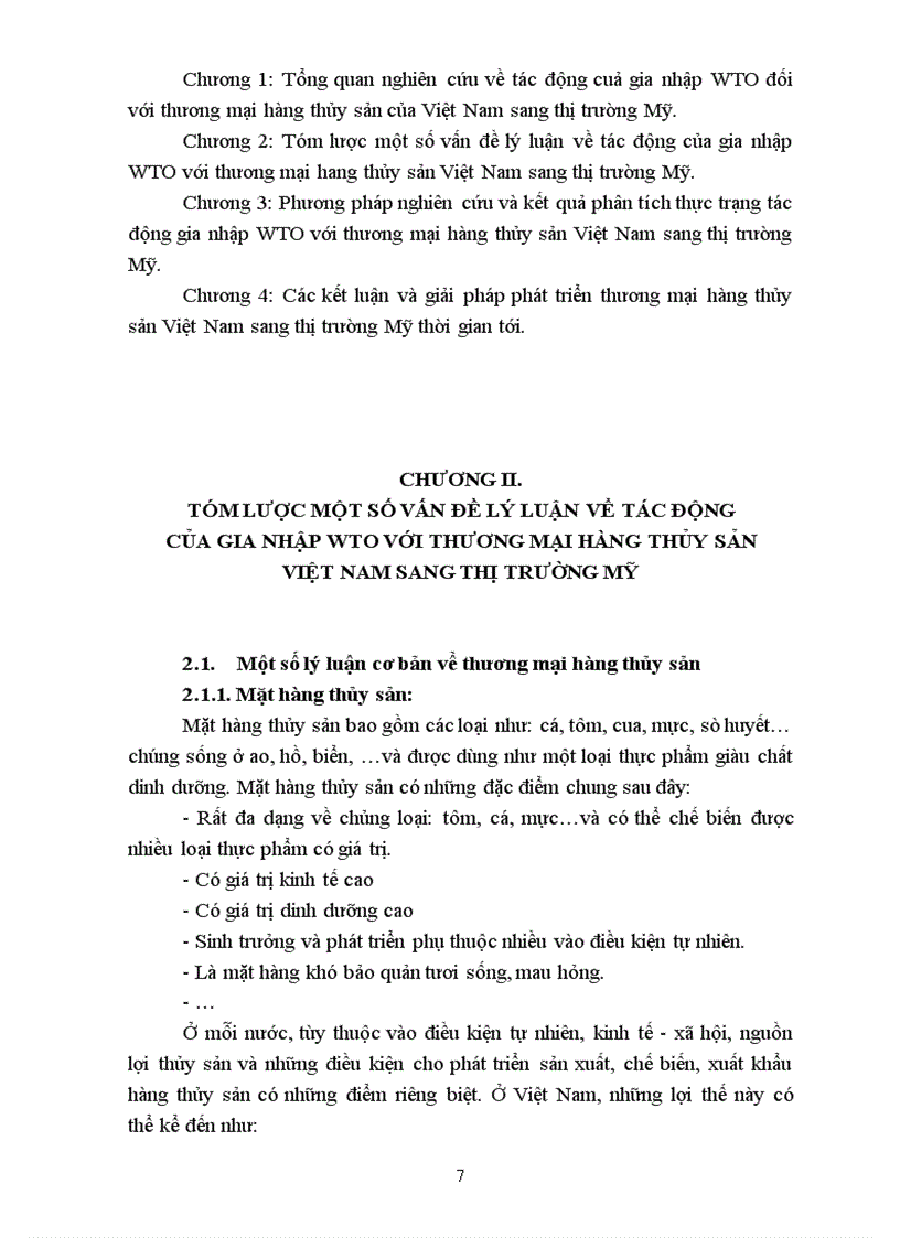 image for page Tác động của gia nhập WTO đối với thương mại mặt hàng thủy sản Việt Nam sang thị trường Mỹ