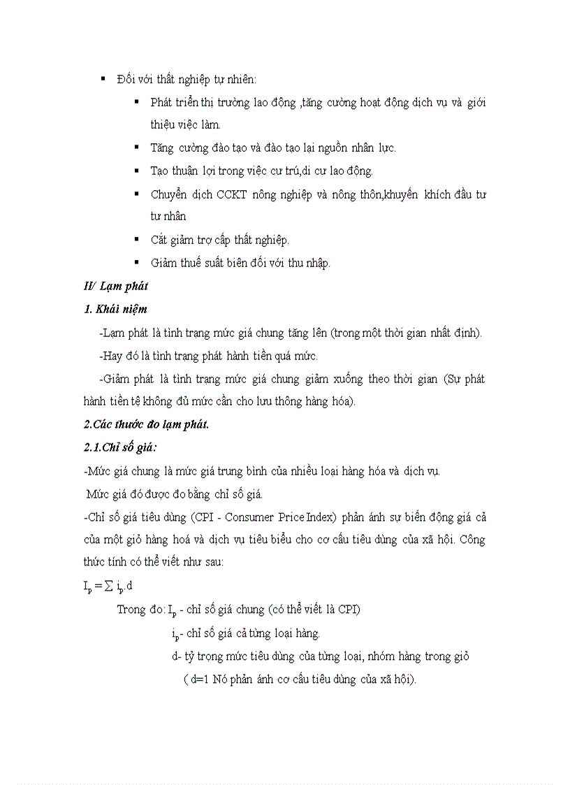 image for page Phân tích mối quan hệ thất nghiệp lạm phát và tốc độ tăng trưởng kinh tế đồng thời minh họa trên số liệu thực tế của Việt Nam những năm gần đây