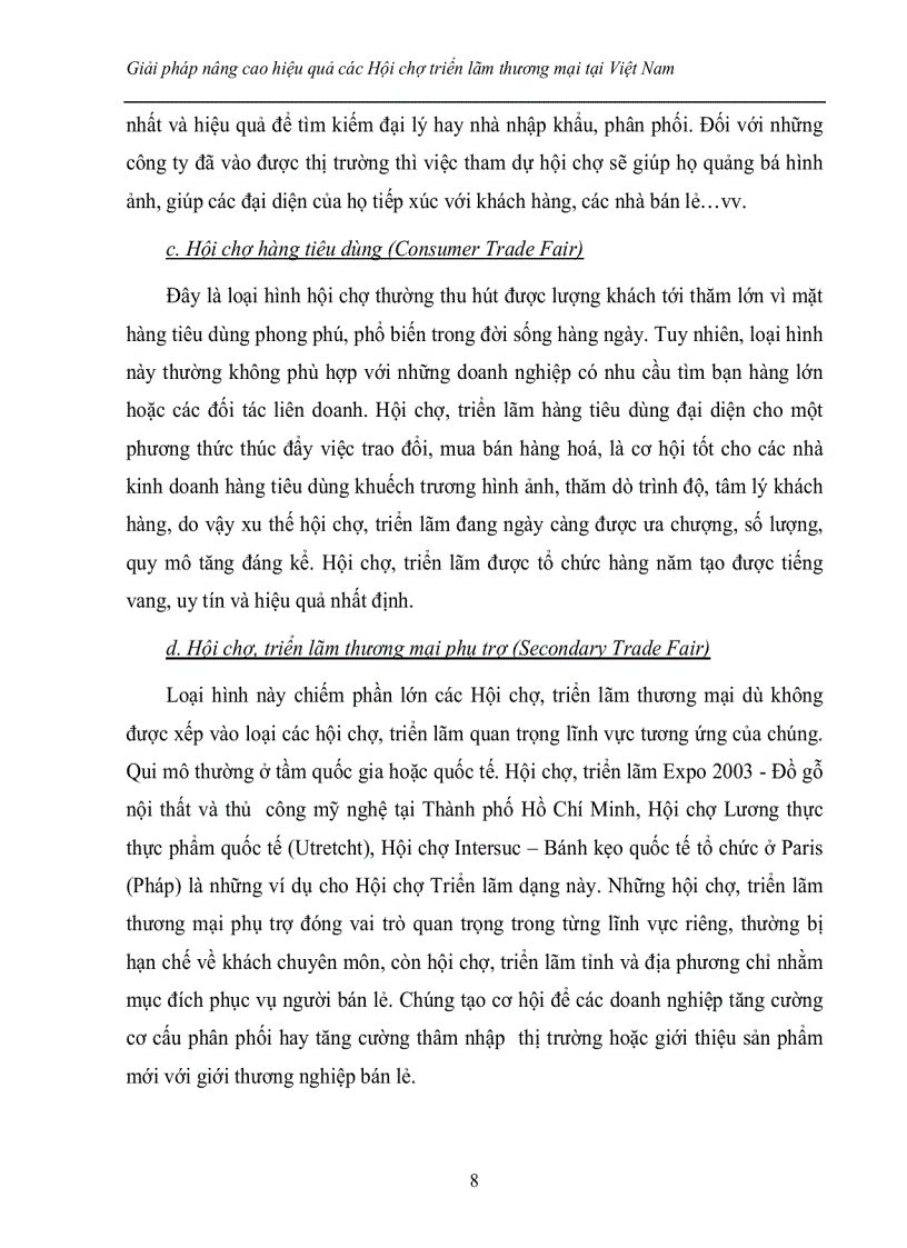 image for page Giải pháp nâng cao hiệu quả Hội chợ Triển lãm tại Việt Nam