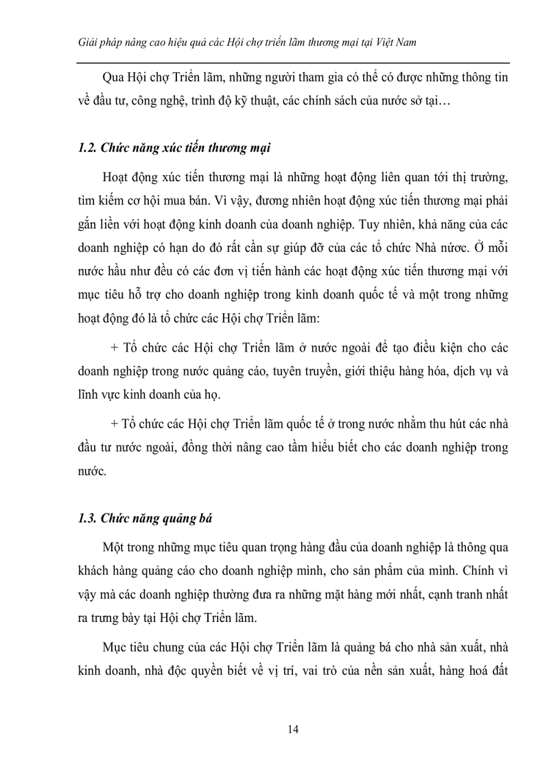 image for page Giải pháp nâng cao hiệu quả Hội chợ Triển lãm tại Việt Nam