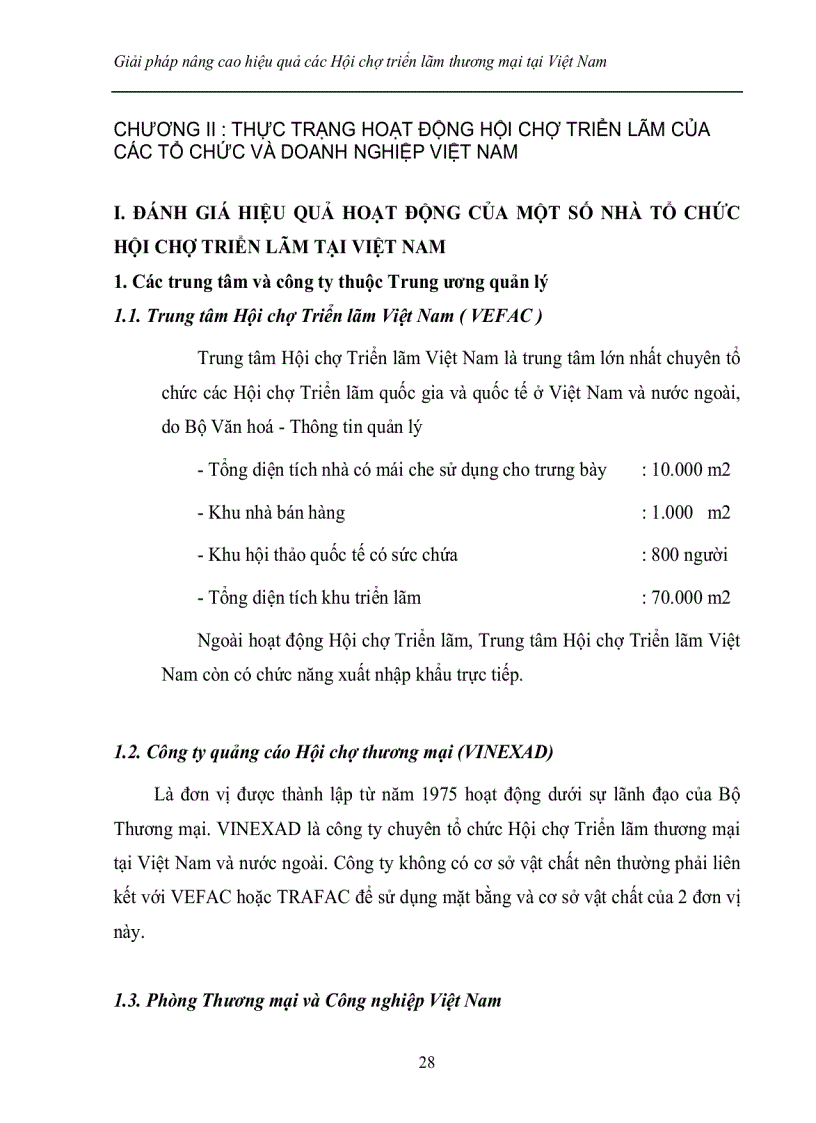 image for page Giải pháp nâng cao hiệu quả Hội chợ Triển lãm tại Việt Nam