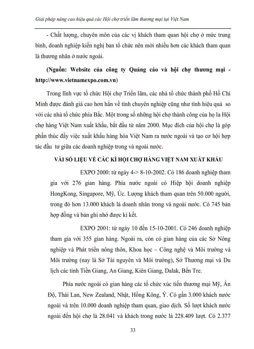 image for page Giải pháp nâng cao hiệu quả Hội chợ Triển lãm tại Việt Nam