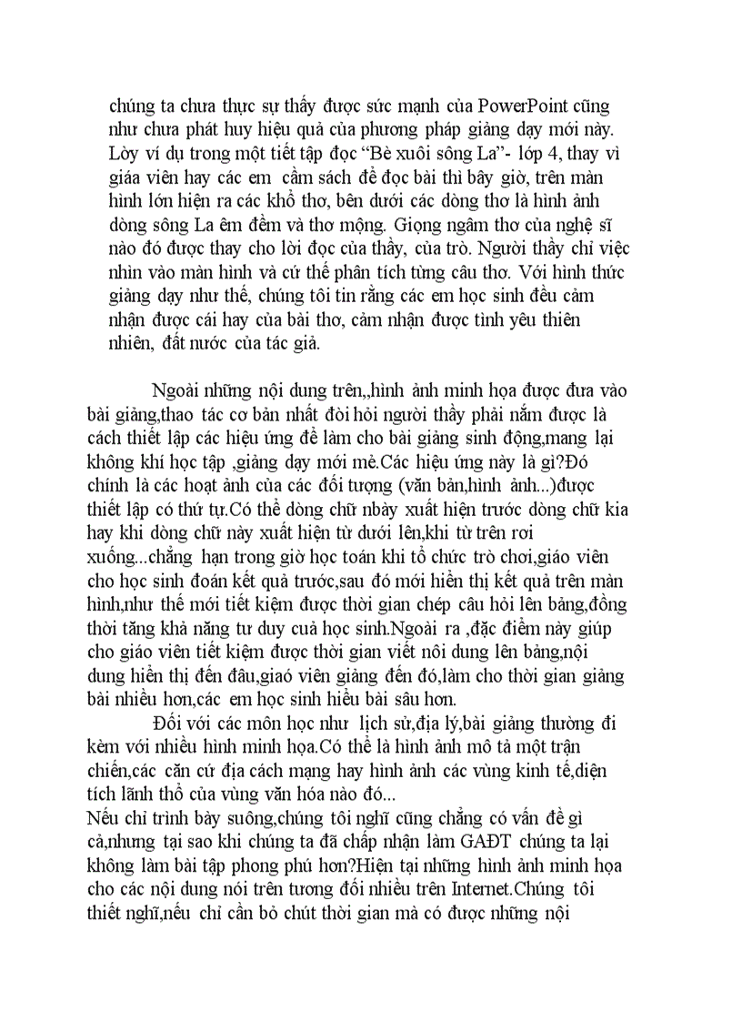 image for page Ứng dụng công nghệ thông tin trong dạy học