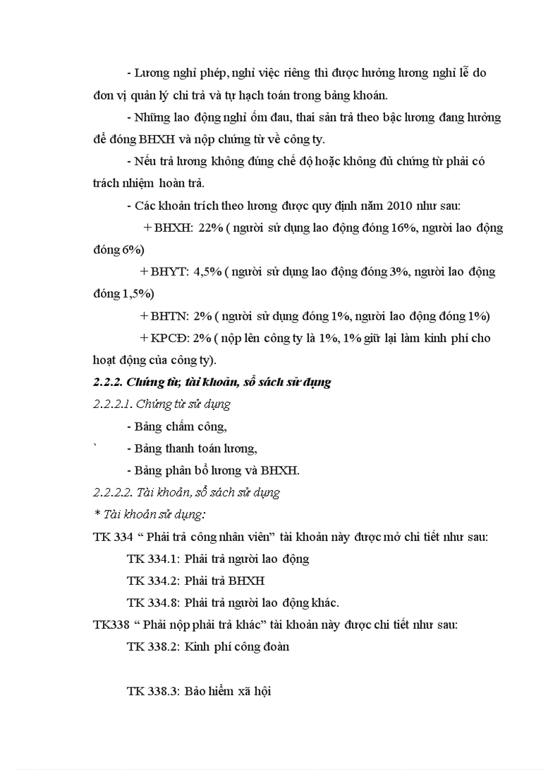 image for page Thực trạng công tác kế toán tiền lương và các khoản trích theo lương kế toán thanh toán tại Công ty cổ phần xây dựng Sông Hồng 26