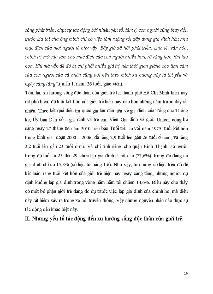 image for page Xu hướng sống độc thân ở TP Hồ Chí Minh