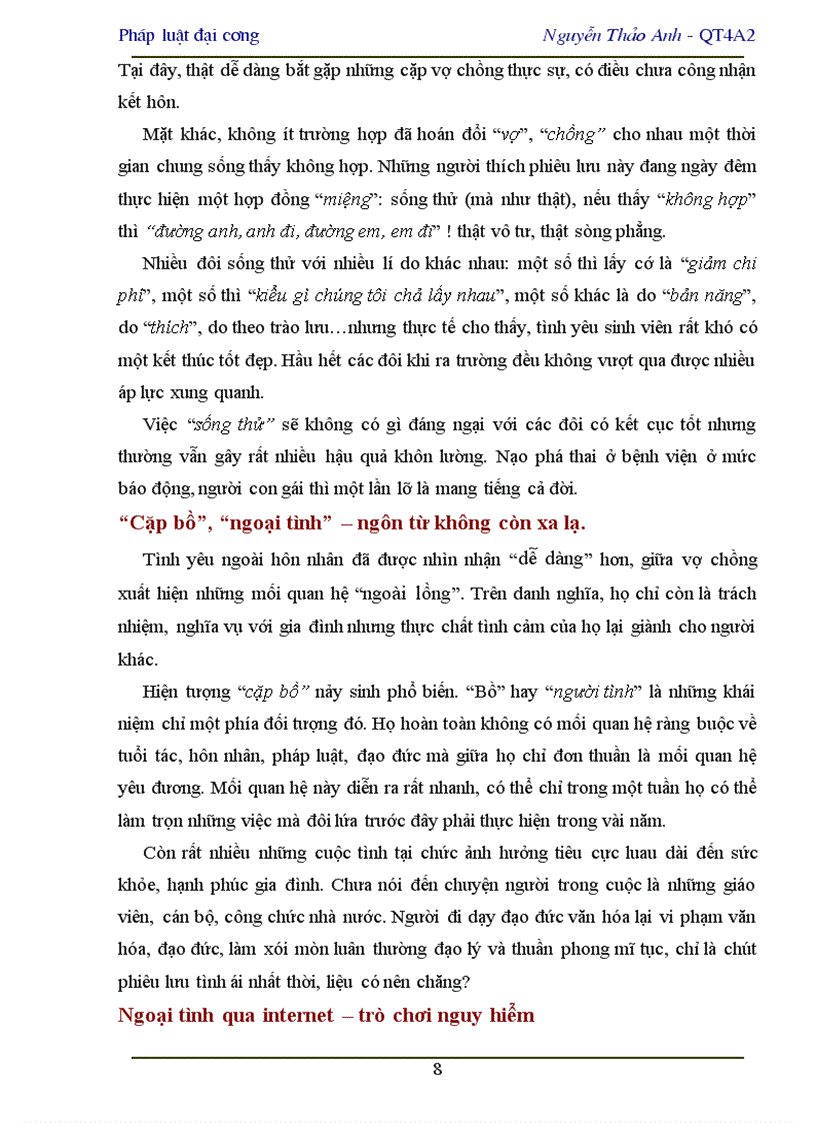 image for page Anh chị hãy đánh giá thực trạng về quan hệ hôn nhân Việt Nam trong gia đình hiện nay qua đó chỉ ra sự khác biệt so với quan hệ hôn nhân Việt Nam