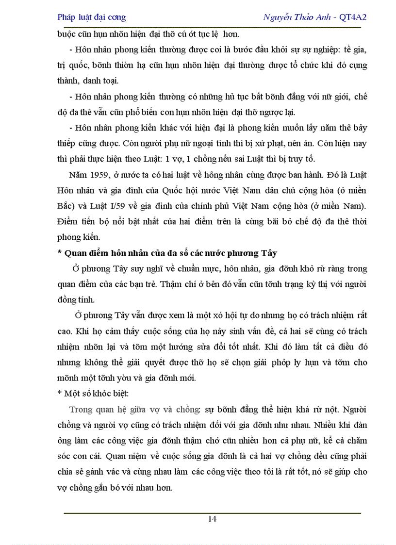 image for page Anh chị hãy đánh giá thực trạng về quan hệ hôn nhân Việt Nam trong gia đình hiện nay qua đó chỉ ra sự khác biệt so với quan hệ hôn nhân Việt Nam