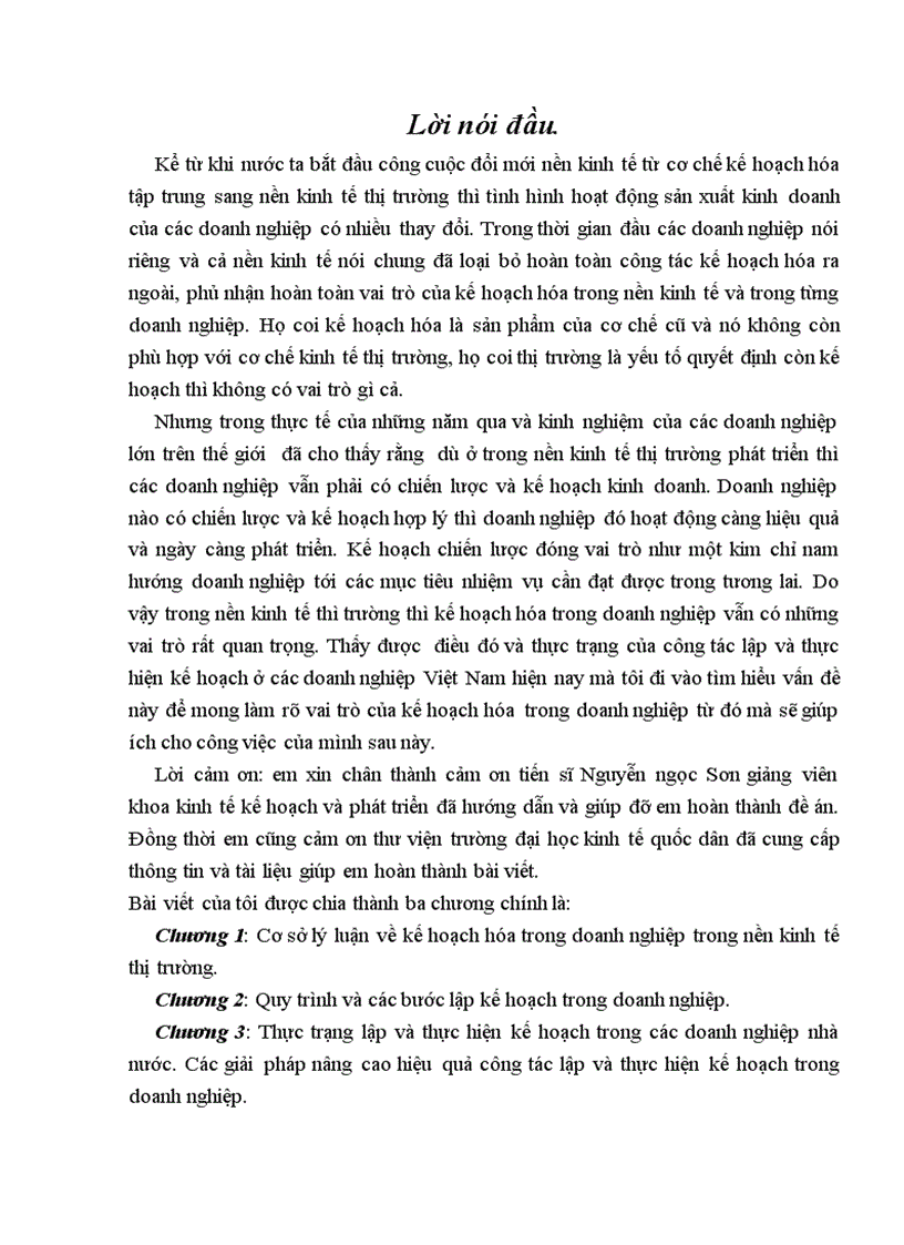 image for page Quy trình và các bước lập kế hoạch trong doanh nghiệp