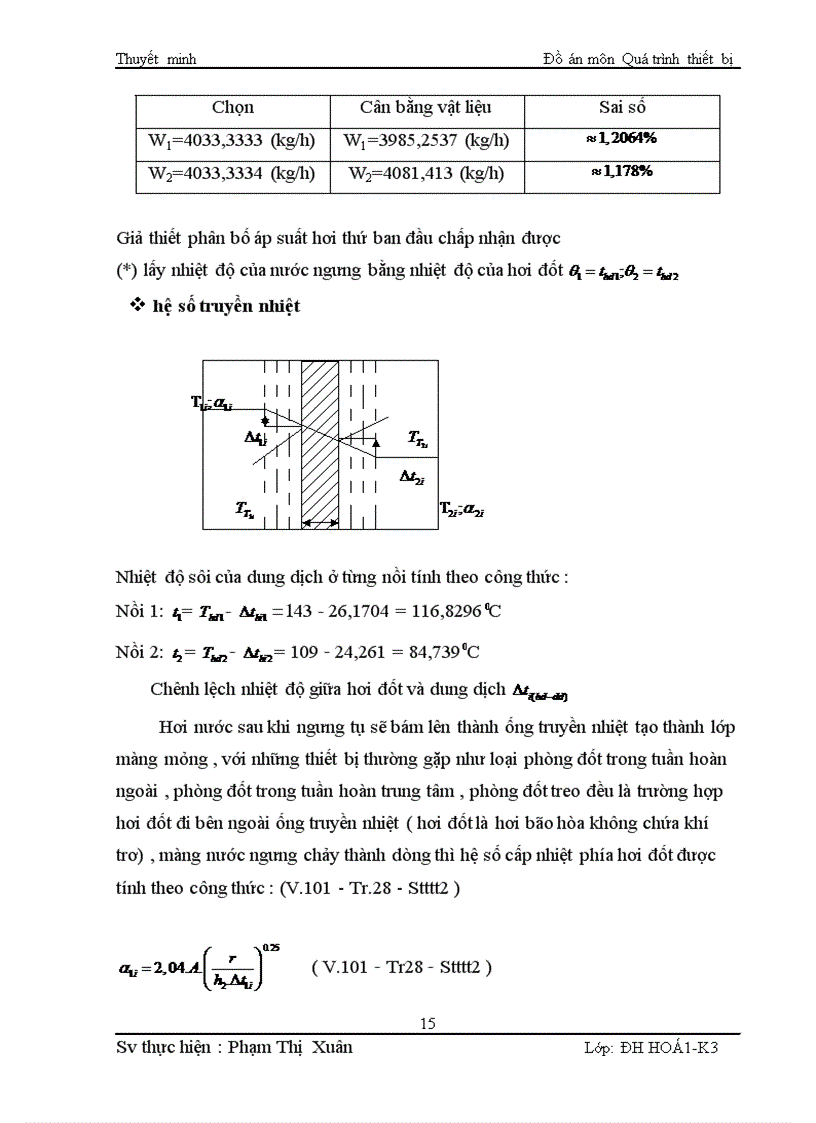 image for page Thiết kế hệ thống cô đặc hai nồi xuôi chiều thiết bị cô đặc ống tuần hoàn ngoài dùng cho cô đặc dung dịch KOH với năng suất 11000 kg h