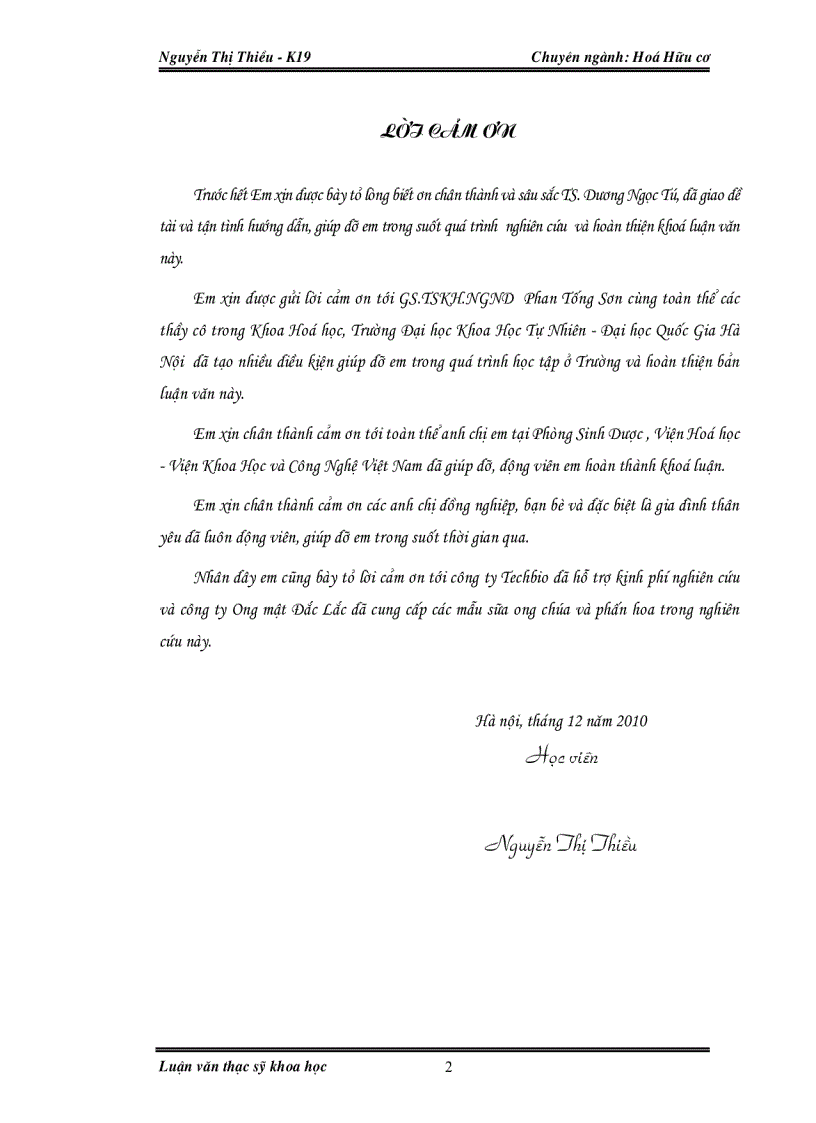 image for page Nghiên cứu thành phần hoá học và hoạt tính sinh học của sữa ong chúa và phấn hoa