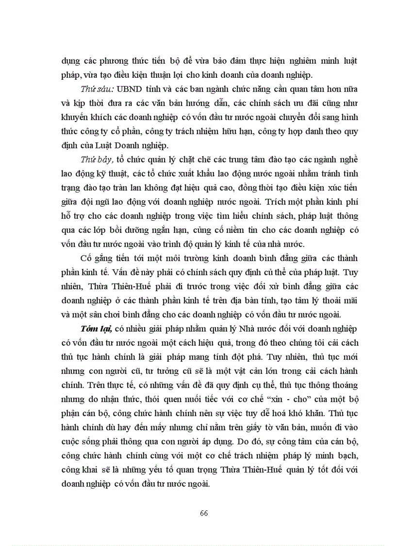 image for page Pháp luật về quản lý nhà nuớc đối với các doanh nghiệp có vốn đầu tư nước ngoài thực tiễn áp dụng tại Thừa Thiên Huế
