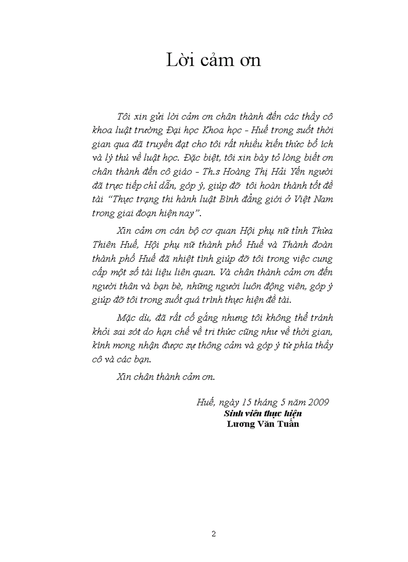 image for page Thực trạng thi hành Luật Bình đẳng giới ở Việt Nam trong giai đoạn hiện nay