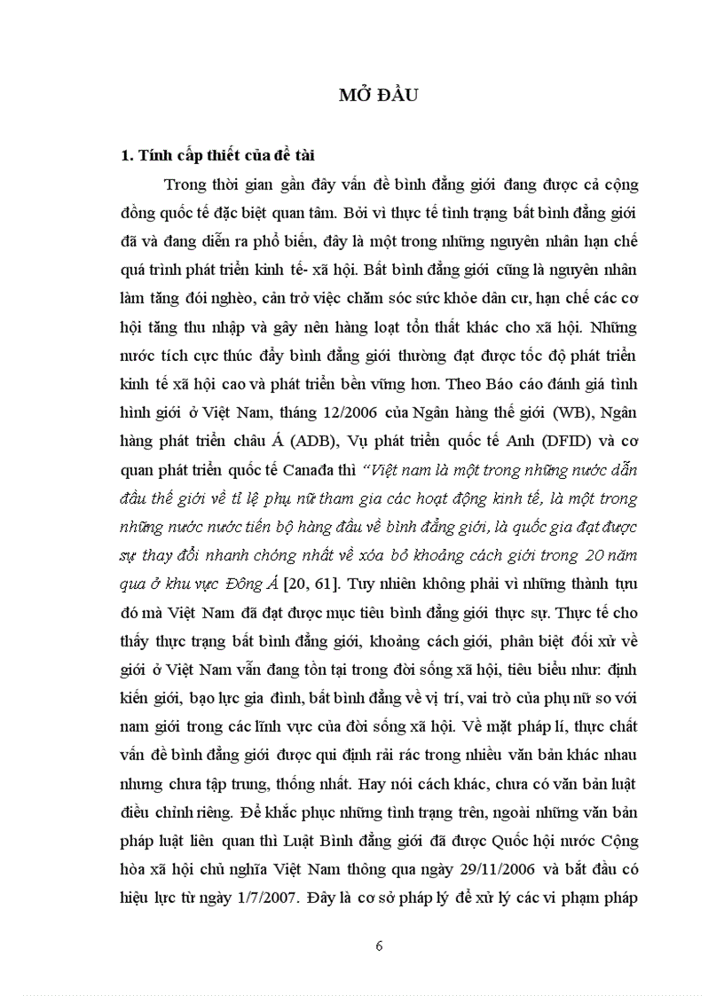 image for page Thực trạng thi hành Luật Bình đẳng giới ở Việt Nam trong giai đoạn hiện nay