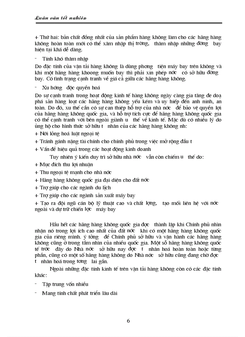 image for page Hoạt động kinh doanh của hãng hàng không việt nam