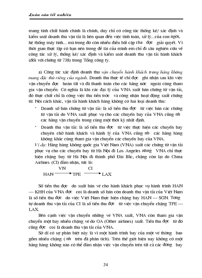 image for page Hoạt động kinh doanh của hãng hàng không việt nam