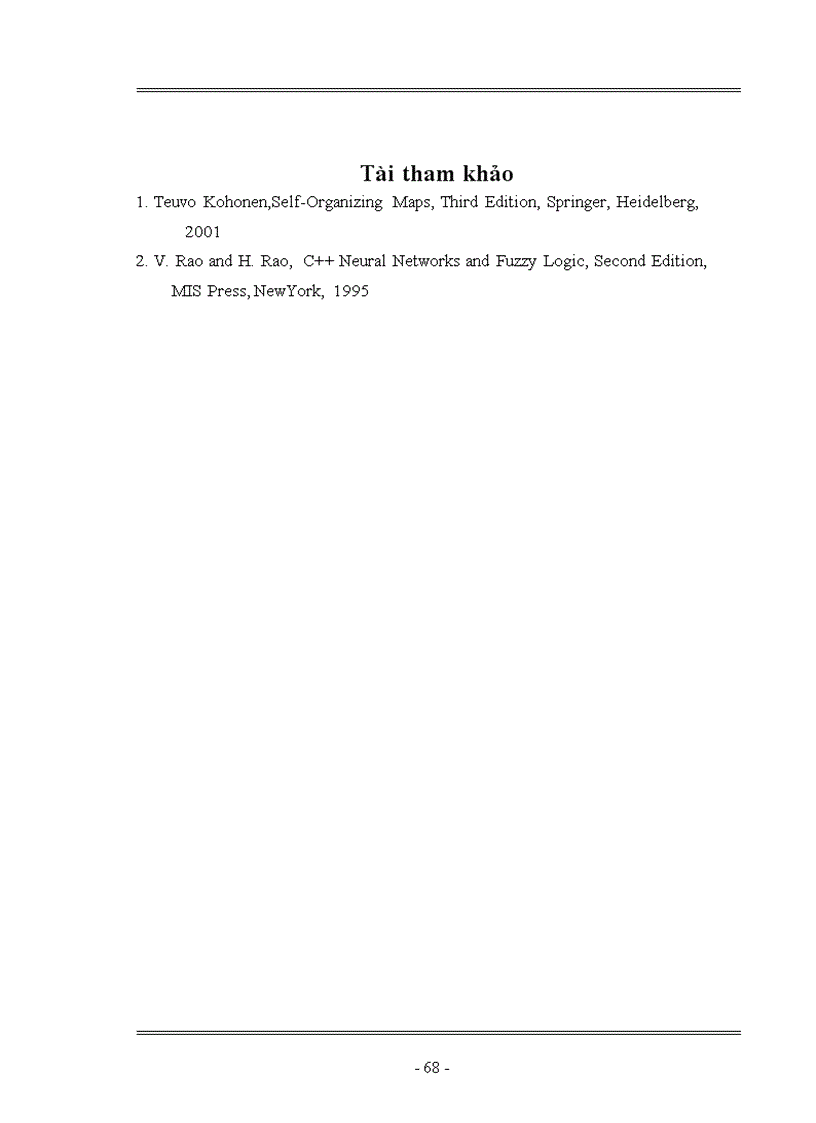 image for page Tìm hiểu mạng nowrrn Kohonen và ứng dụng