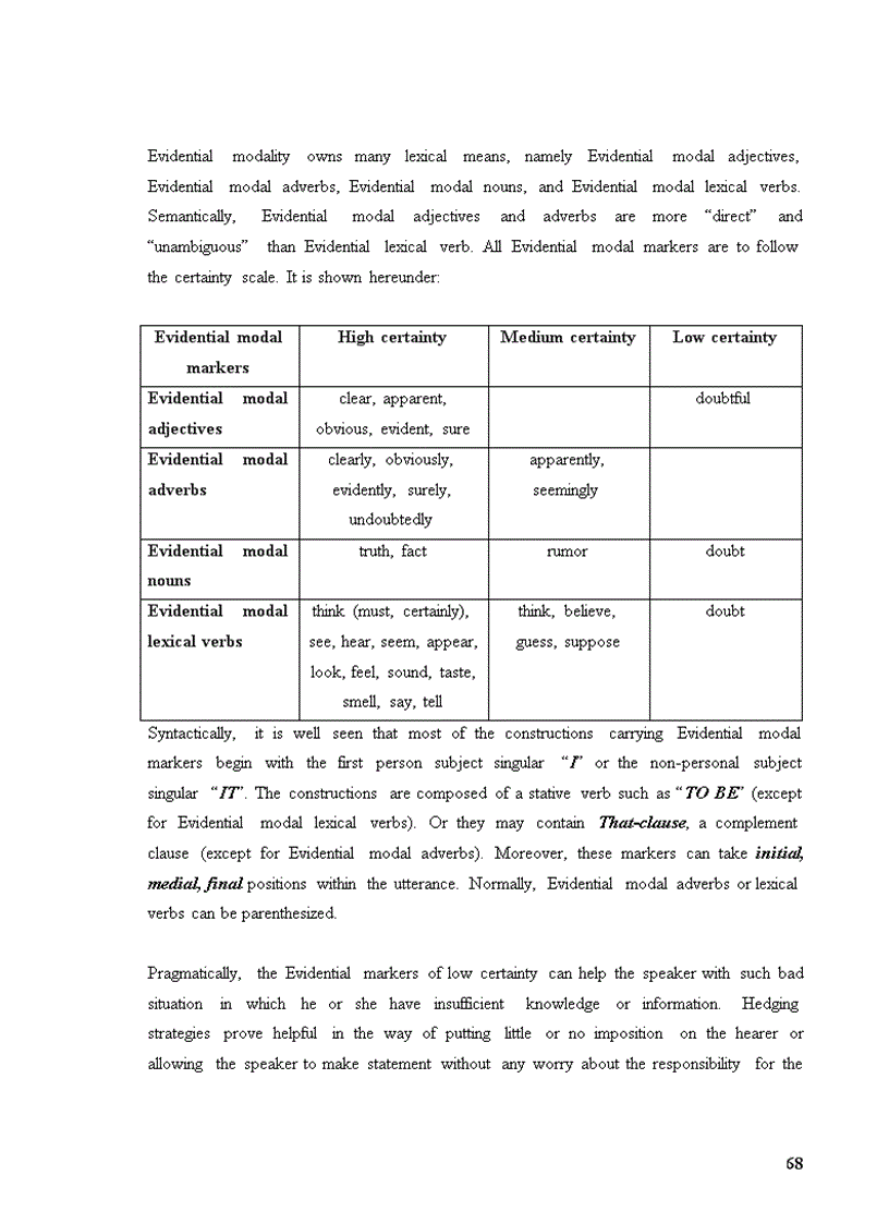image for page Astudy on evidential modal markers in english