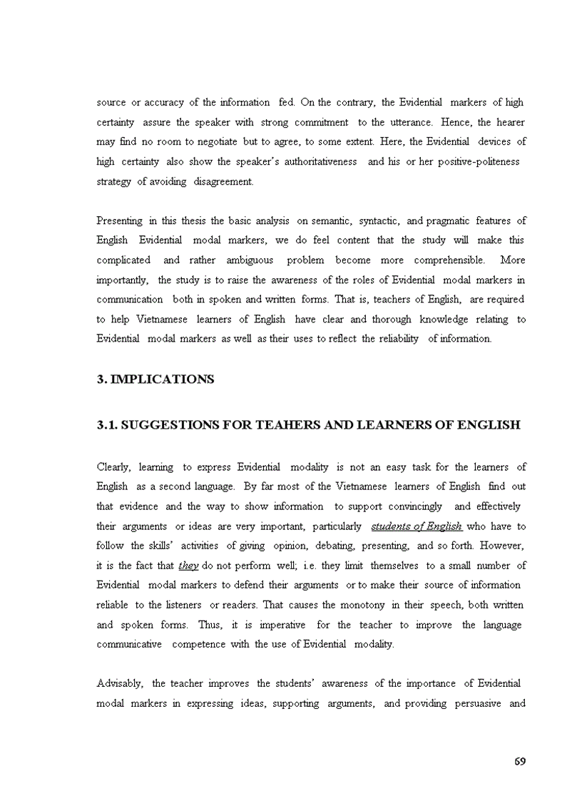 image for page Astudy on evidential modal markers in english