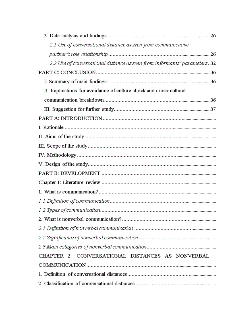 Avietnamese american cross cultural study of conversational distances nghiên cứu giao văn hóa việt mỹ về khoảng cách tham thoại