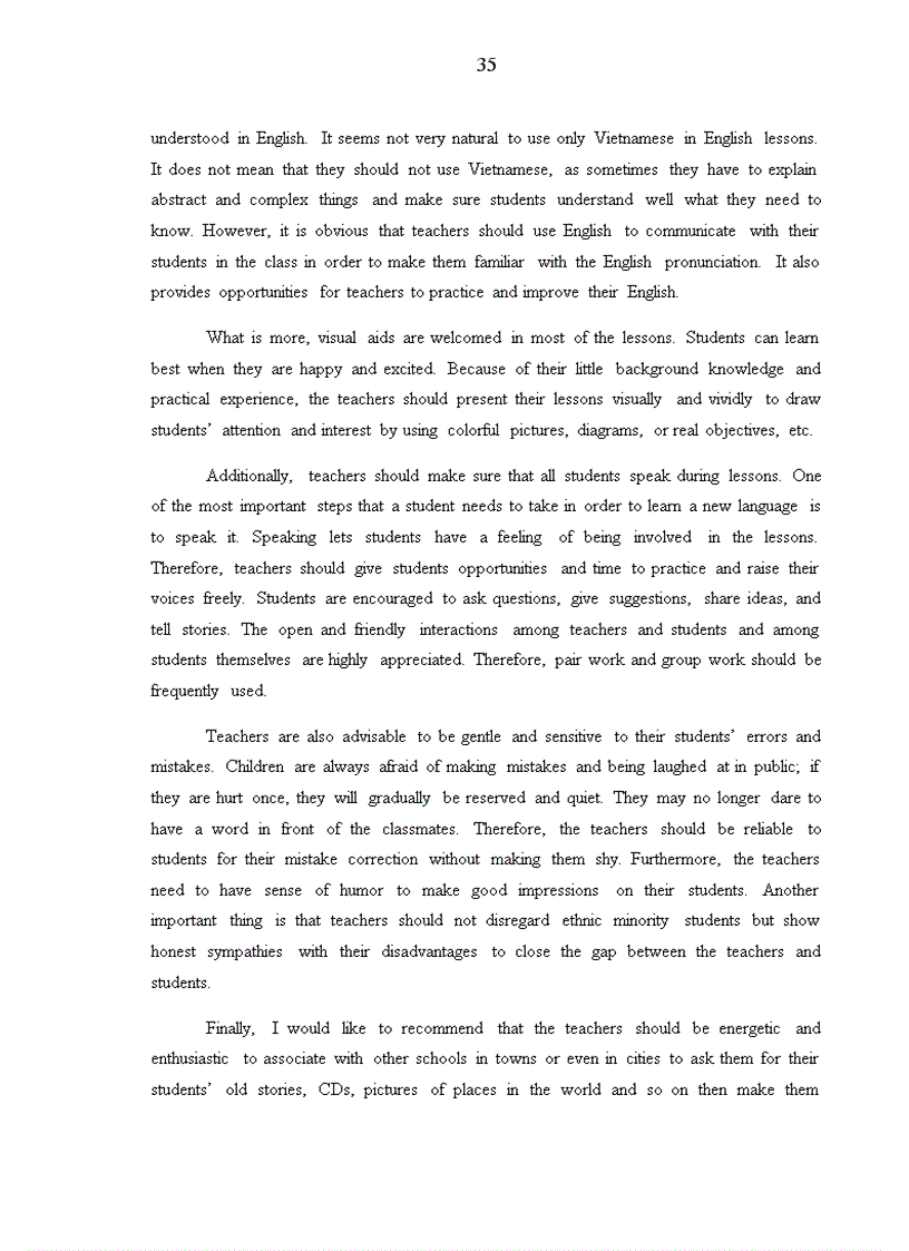 image for page Astudy on some major factors affecting English learning of grade 6 ethnic minority students of a mountainous secondary school to help them learn bett