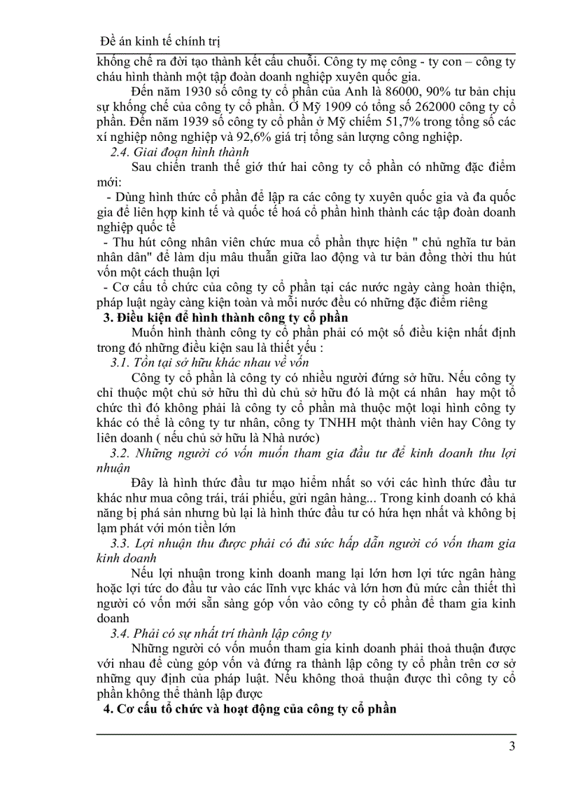 image for page Công ty cổ phần và vai trò của nó trong phát triển kinh tế ở nước ta hiện nay