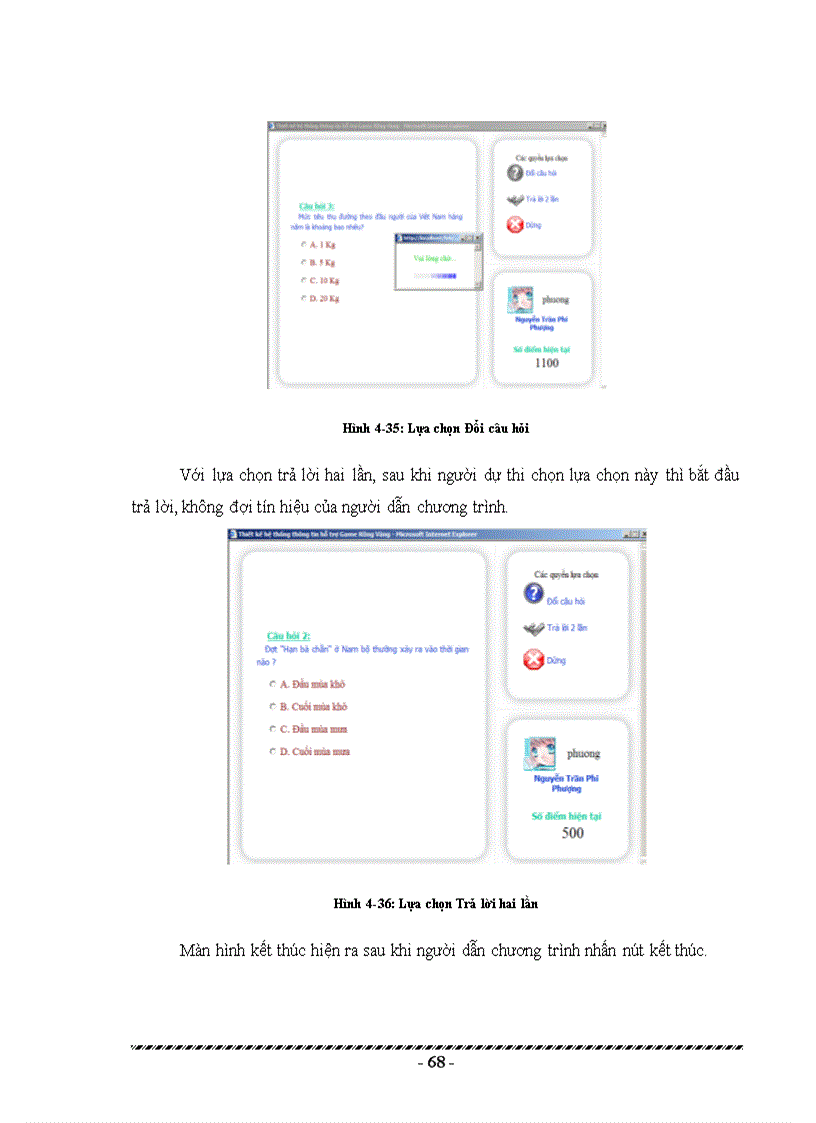 image for page Thiết kế hệ thống thông tin hỗ trợ game rồng vàng