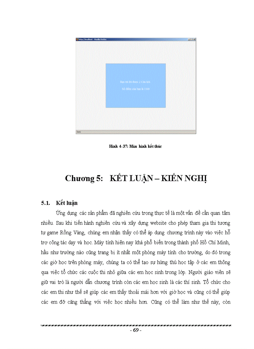 image for page Thiết kế hệ thống thông tin hỗ trợ game rồng vàng