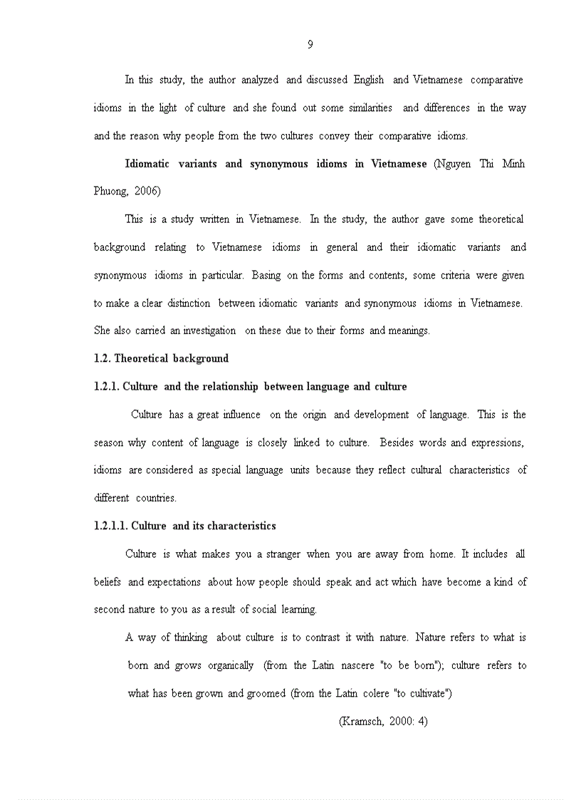 image for page Astudy on idiomatic variants and synonymous idioms in english and vietnamese