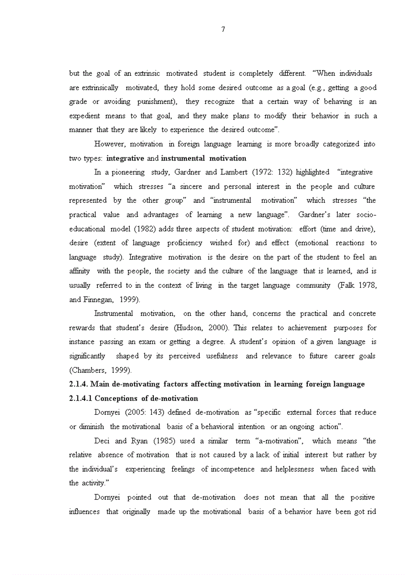 image for page Motivation in learning english speaking of the second year tourism major students at tourism and foreign language department sao do college of indust