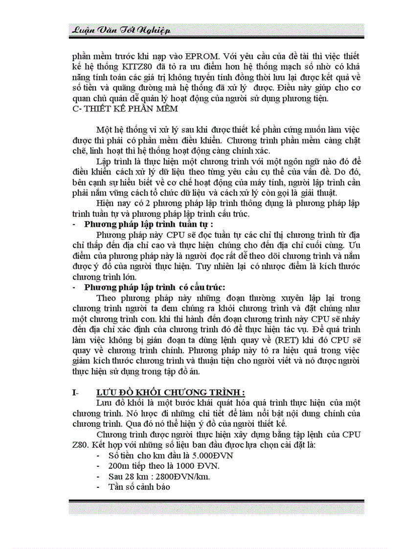 image for page Thiết kế và thi công mạch cảnh báo tốc độ và tính cước xe taxi