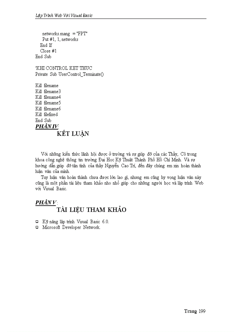 image for page Lập trình web với visual basic