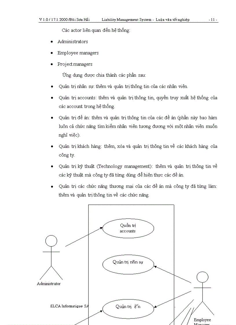 image for page Liability Management System