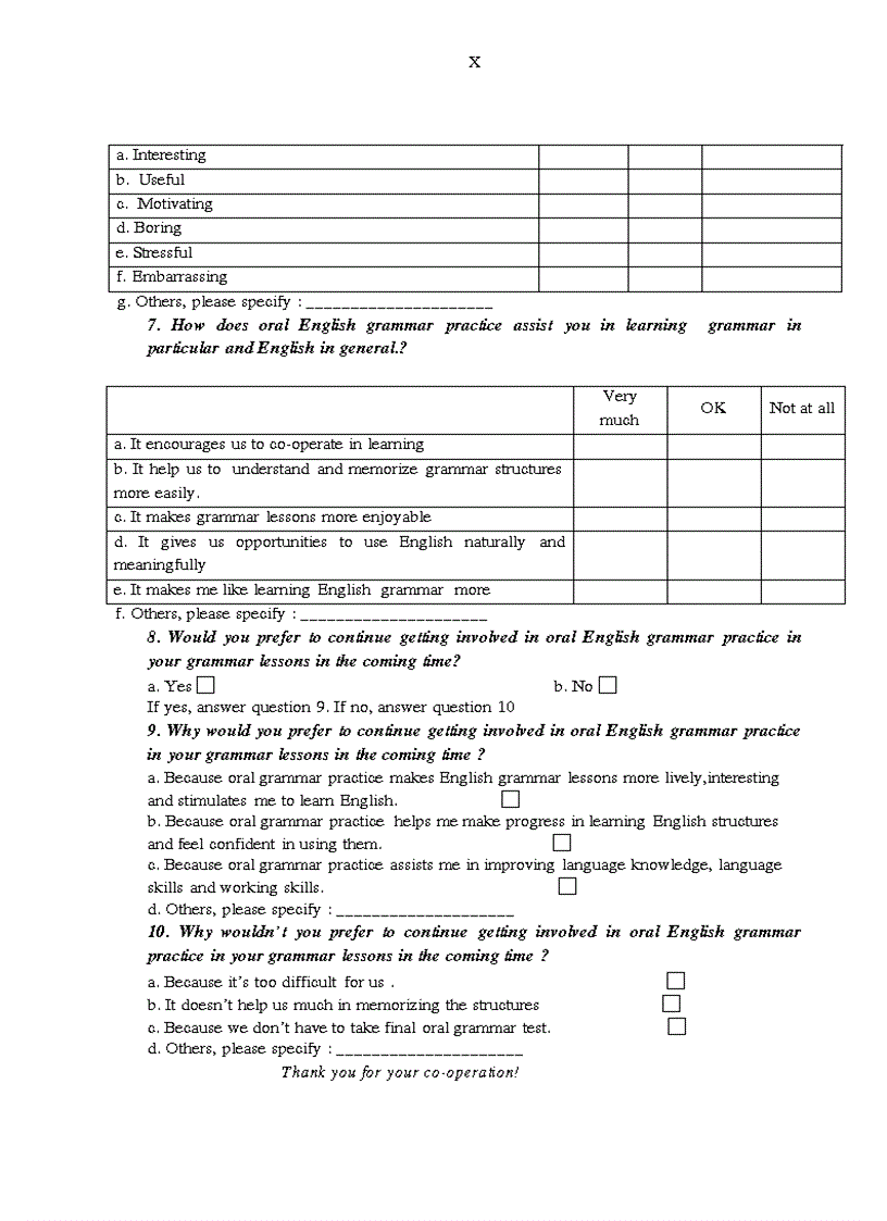 image for page ASTUDY ON HOW ORAL GRAMMAR PRACTICE CAN CHANGE TRAN NGUYEN HAN 10th graders attitudes towards grammar learning