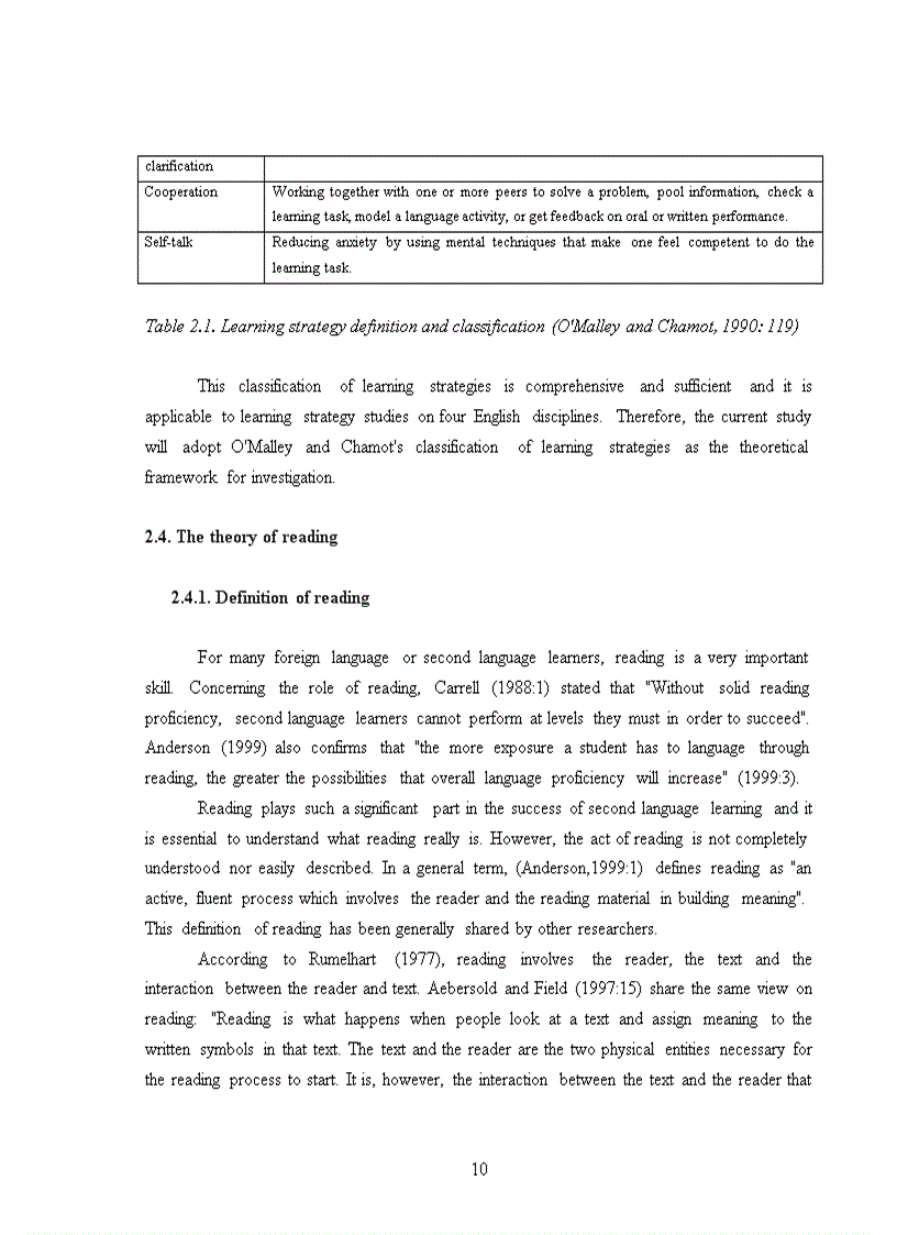 image for page An investigation into english reading strategies employed by ethnic minority junior first year english major students at tay bac university