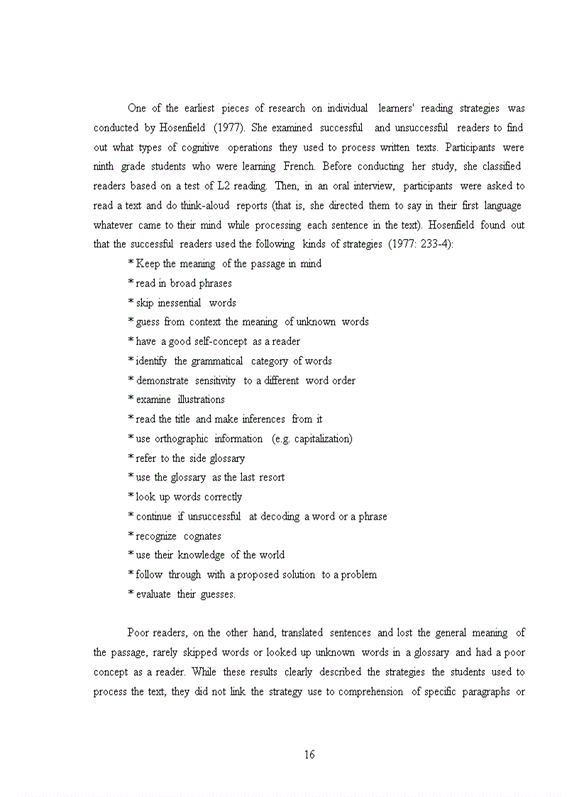 image for page An investigation into english reading strategies employed by ethnic minority junior first year english major students at tay bac university