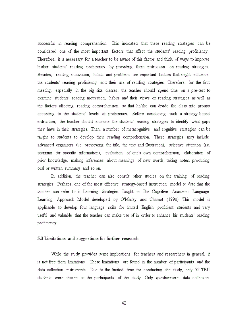 image for page An investigation into english reading strategies employed by ethnic minority junior first year english major students at tay bac university