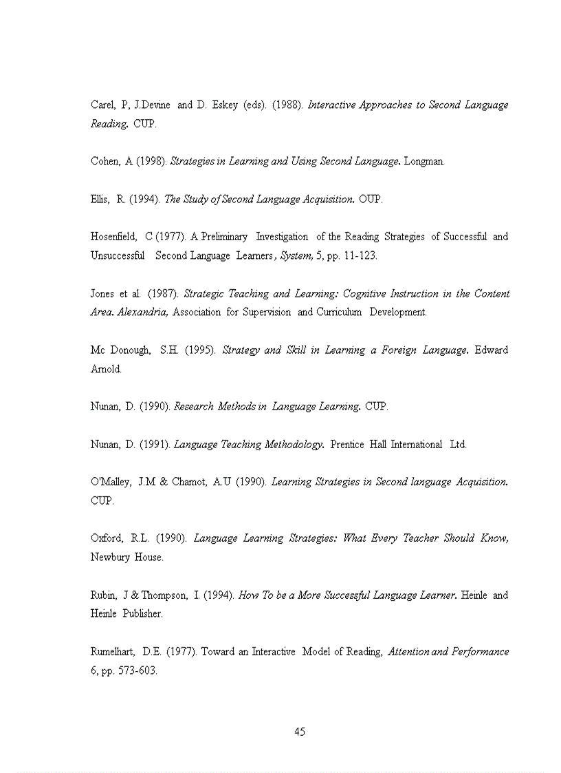 image for page An investigation into english reading strategies employed by ethnic minority junior first year english major students at tay bac university