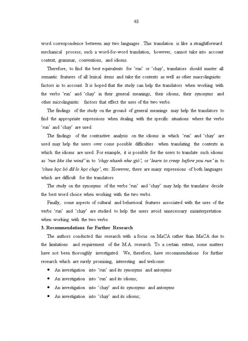 image for page Acontrastive analysis between the verb run in english and the verb chạy in vietnamese