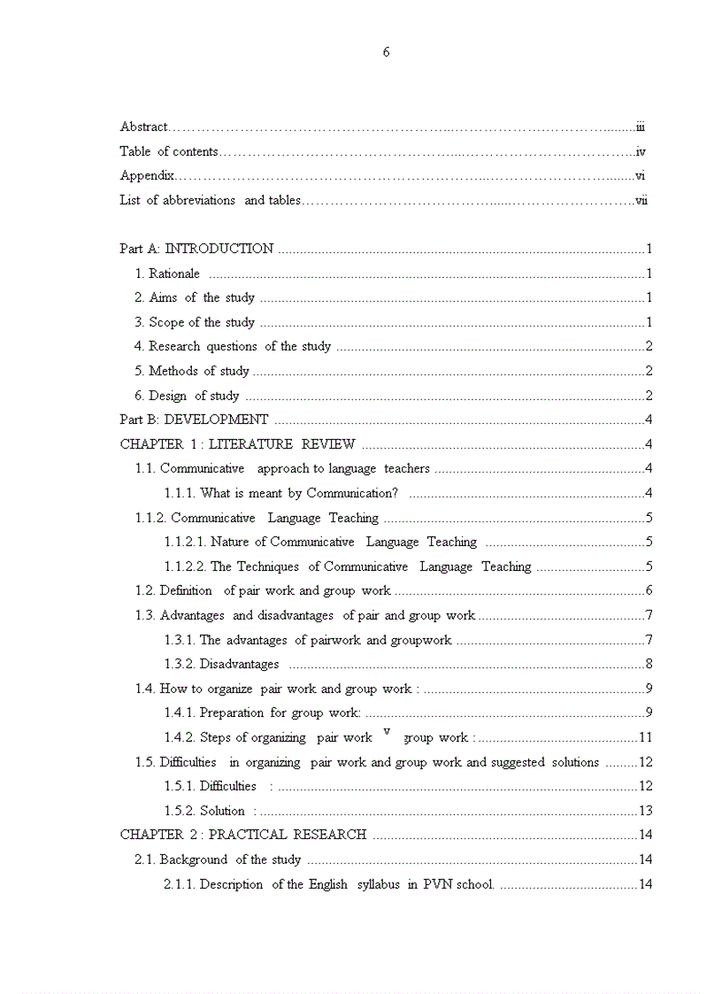 image for page Organizing pairwork and groupwork in the context of high school classrooms at pham van nghi upper secondary school nam dinh province A case study
